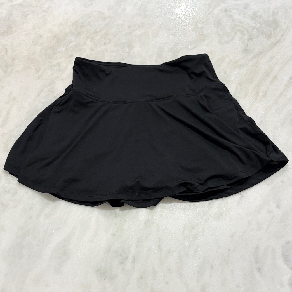 Black Athletic Skort